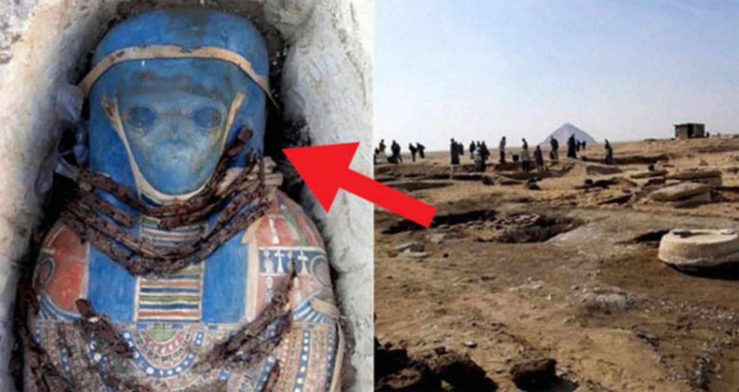 Невероятно, но факт: В СМИ появились шокирующие фото мумии настоящего пришельца, раскопанной в Египте